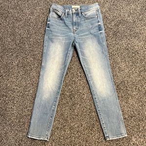 Madewell Women's 10" High Rise Skinny Crop Size 27 EUC